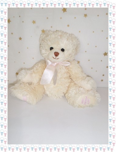 Doudou peluche ours ange - -doudou,
