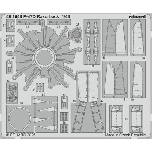 Eduard 491558 photo etched set - eduard,