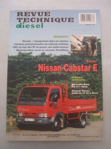 Revue technique nissan cabstar - technique,
