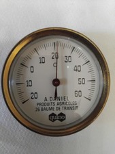 Thermomètre Publicitaire.     Produits agricole QUINO 26 baume De  transit 