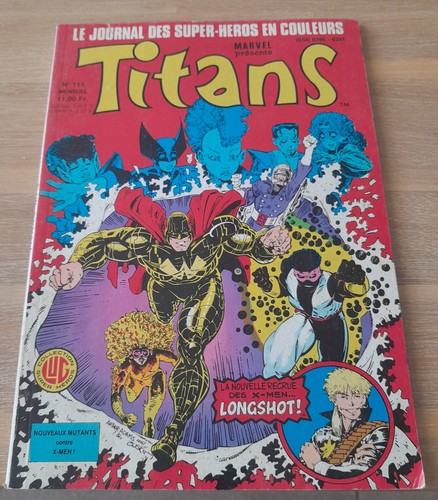 Titans 114 marvel le - titans, n°114