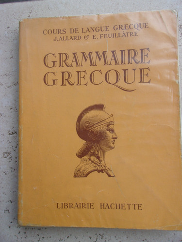 Grammaire grecque allard - grecque,