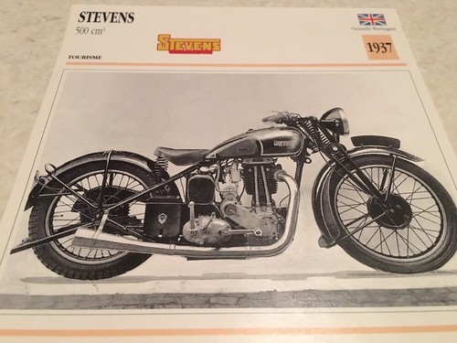 Carte moto stevens 500 cm3 - stevens,