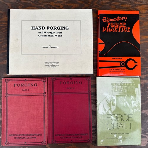 Lot forging books - lot,