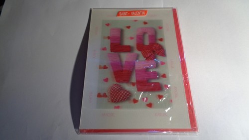 CARTE - SAINT VALENTIN -