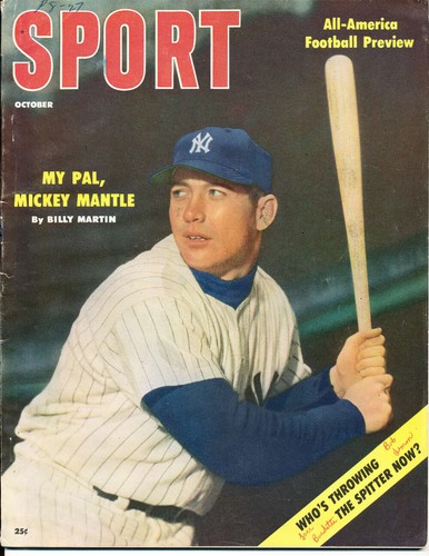 October 1956 mickey - mickey, mantle