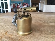 Belle Lampe à souder ancienne Chalumeau Express L G Unis-France n. 41 en bronze