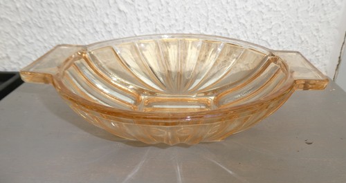 Saladier coupe verre irise - en,