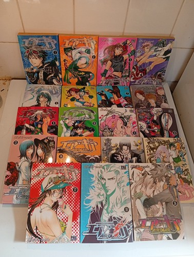 Lot mangas air gear great - gear, oh!great