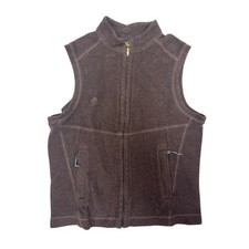 Gilet Zippé Complet Mountain Hardwear Marron Homme Taille L