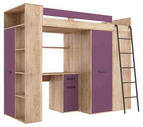 Armoire lit bureau - , d'enfants