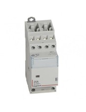 Contacteur de puissance CX³ bobine 230V~ sans commande manuelle 4 Pôles 400V~ 25