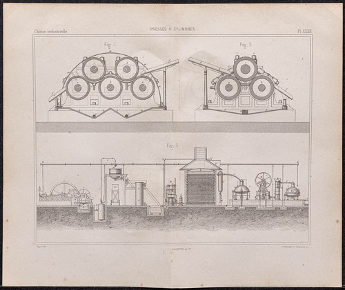 1878 presses cylindres - à,