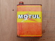 ANCIEN BIDON  / 2 LITRES / VIDE /  MOTUL