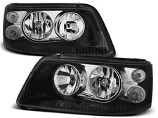 phares pour VW T5 2003 2004 2005 2006 2008 2009 noir LHD