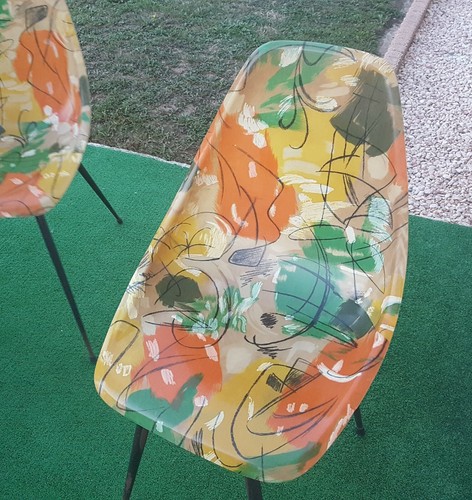 Vintage chaises cigogne - 3,