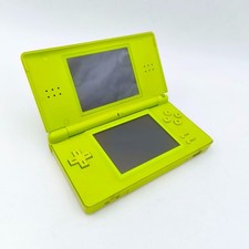 Nintendo DS lite Vert Citron Console avec Défauts Lire la description