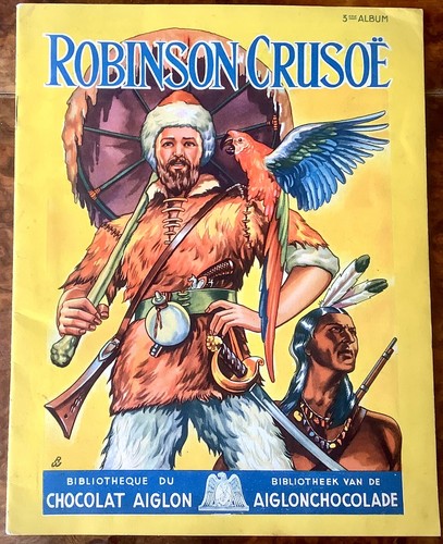 Album chromos robinson crusoe - album,