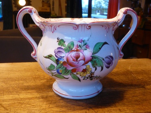 Pot anse décor - pot, floral