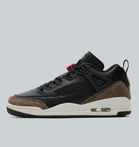 Jordan spizike low noir et - noir,