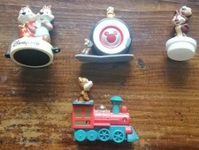 TIC TAC Ecureuil DISNEY lot 4 figurines 1 Dysneyland Paris Pneu Locomotive  1990