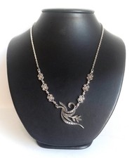 collier argent massif et