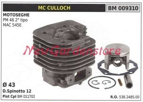 Cylindre piston segments - piston, mc