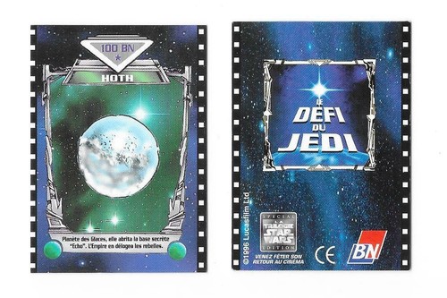 Carte défi jedi hoth - carte,