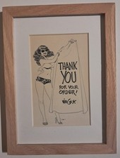 VINCE . DESSIN ORIGINAL ENCRE