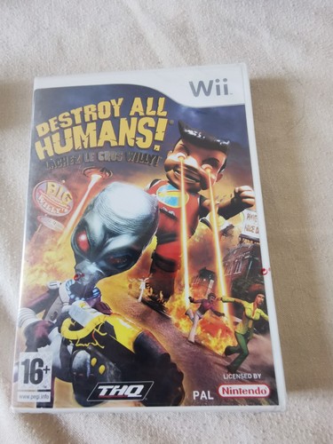 Destroy all humans wii neuf - fr,