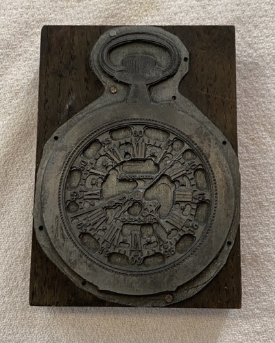 Ancien tampon imprimerie - ancien,