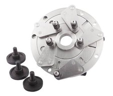 Plateau centrage universel cylindrique pour arbre d'équilibreuse ø40mm - EQ 6400