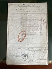 8 documents de officier Poupon