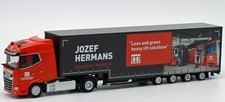 HERPA, DAF XG 4x2 remorque surbaissée 4 essieux JOZEF HERMANS, échelle 1/87, ...