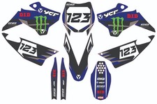 Kit déco YCF 2016-2025 Monster Yamaha Racing personnalisé