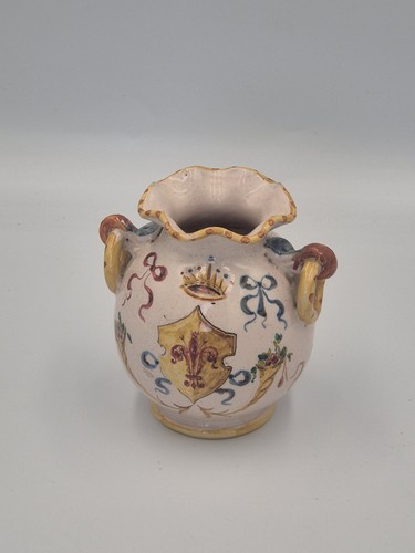 Petit vase majolique - petit, en