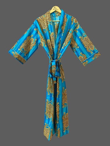 Indien turquoise coton - indien, grand