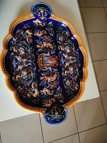 Faïences de gien plats - de,