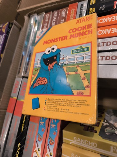 Cookie munster munch atari - cookie,