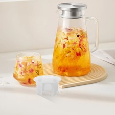  2 Pcs Pichet Eau Verre Couvercle De Bouilloire En Couvercles D'eau