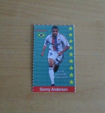 2000 SONNY  ANDERSON BRESIL  LYON   LA LEGENDE DU FOOT COLLECTION CARTE NEUVE