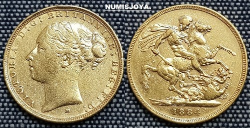 Australie année 1884 - 1884, m