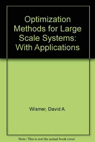 Optimization methods for large - for,
