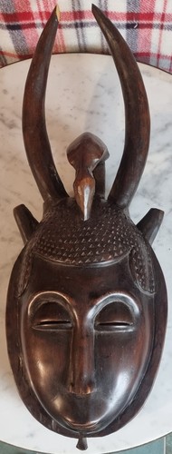 Masque baoulé côte - masque,