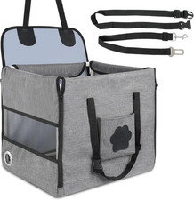 Panier Chien Voiture Renforcé et Pliable, 44 x 40 x 40 cm Siege Auto Chien,... 