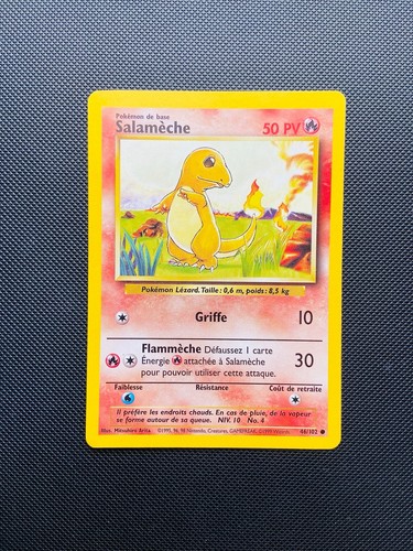 Carte pokemon salameche 102 - pokemon, 46/102