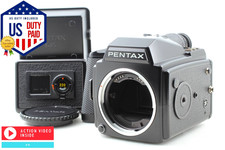 ⏯ [NEUF] Boîtier appareil photo moyen format Pentax 645 120 + 220 film...