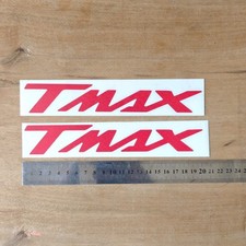 Autocollants tmax compatibles avec motos yamaha - lot de 2 pièces  longueur