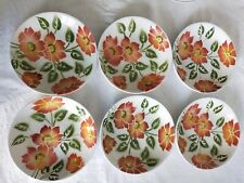 12 Anciennes assiettes  Moulin des Loups Modèle Ontario 6 plates 6 creuses 