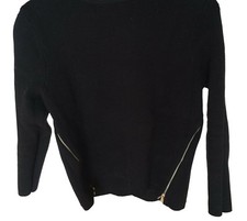 PULL BASH CHARDON Noir T3 Fermetures éclairs 